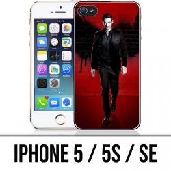 iPhone 5 / 5S / SE Case - Luzifer Wandflügel