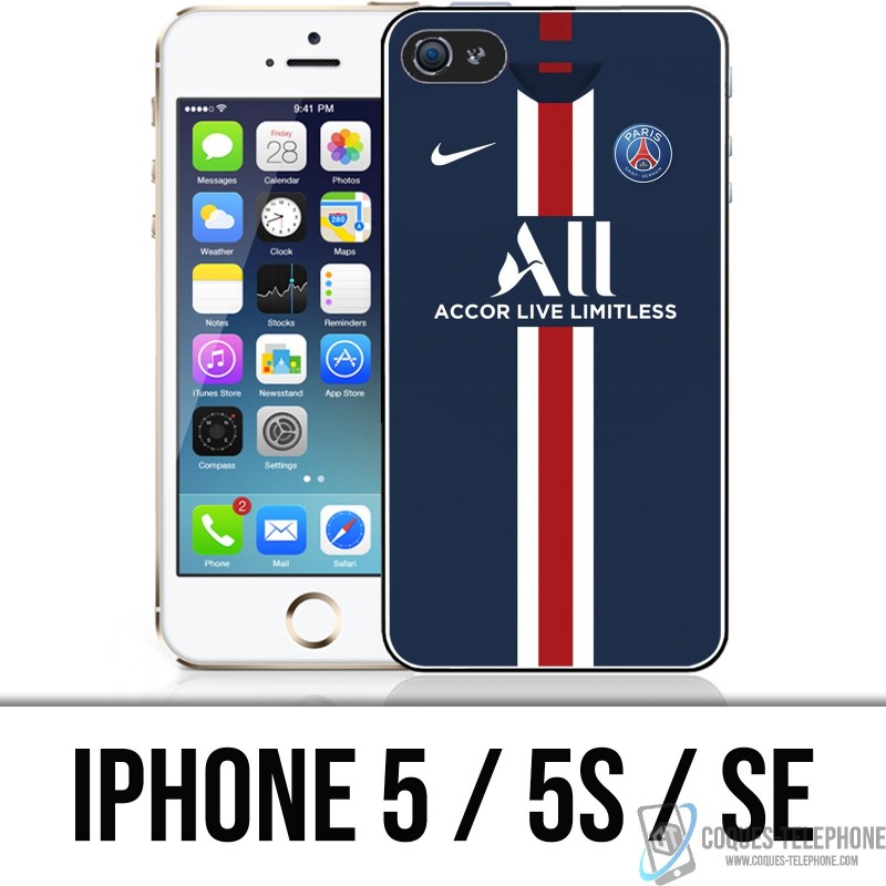 iPhone 5 / 5S / SE Case - PSG Football 2020 jersey