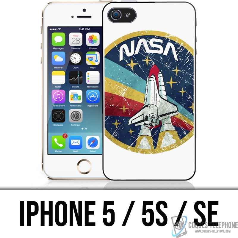 iPhone 5 / 5S / SE Case - NASA-Raketenabzeichen
