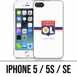 iPhone 5 / 5S / SE Custodia - OL Olympique Lyonnais fascia logo OL Olympique Lyonnais