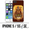 iPhone 5 / 5S / SE Case - Star Wars Mandalorian Yoda fanart