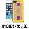 iPhone 5 / 5S / SE Case - NBA Lakers besketball field