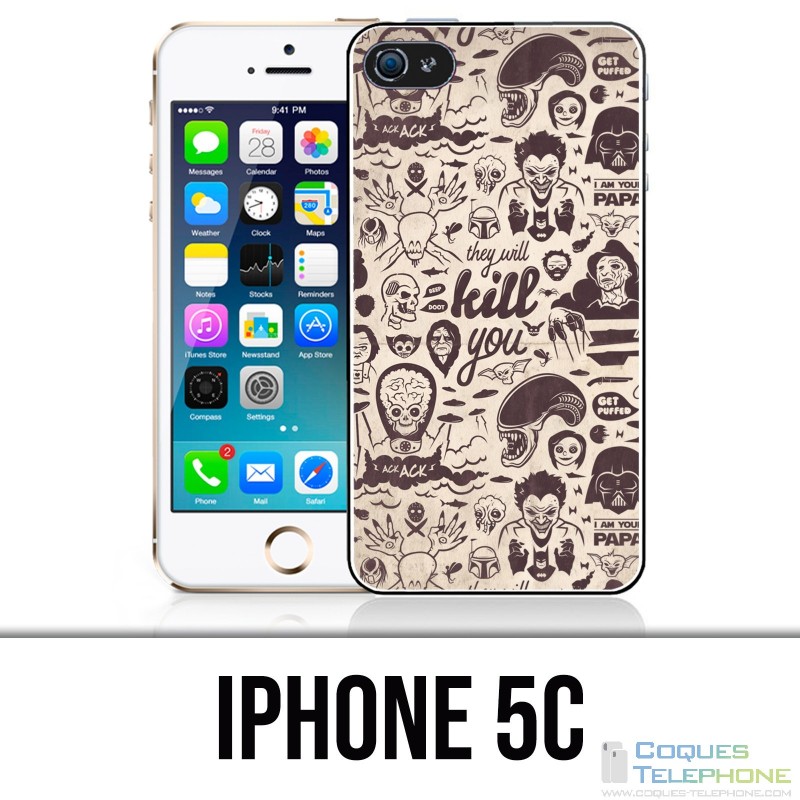Coque iPhone 5C - Vilain Kill You