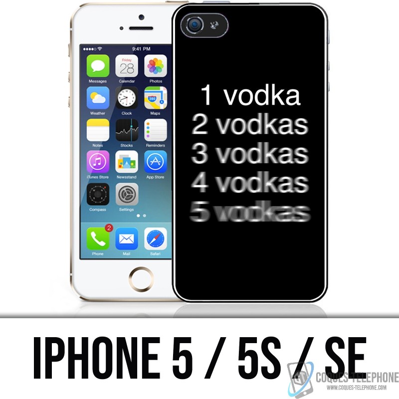 Custodia per iPhone 5 / 5S / SE - Effetto Vodka
