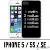 Case for iPhone 5 / 5S / SE - Vodka Effect