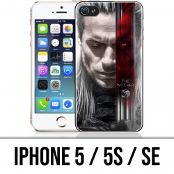 Coque iPhone 5 / 5S / SE - Witcher lame épée