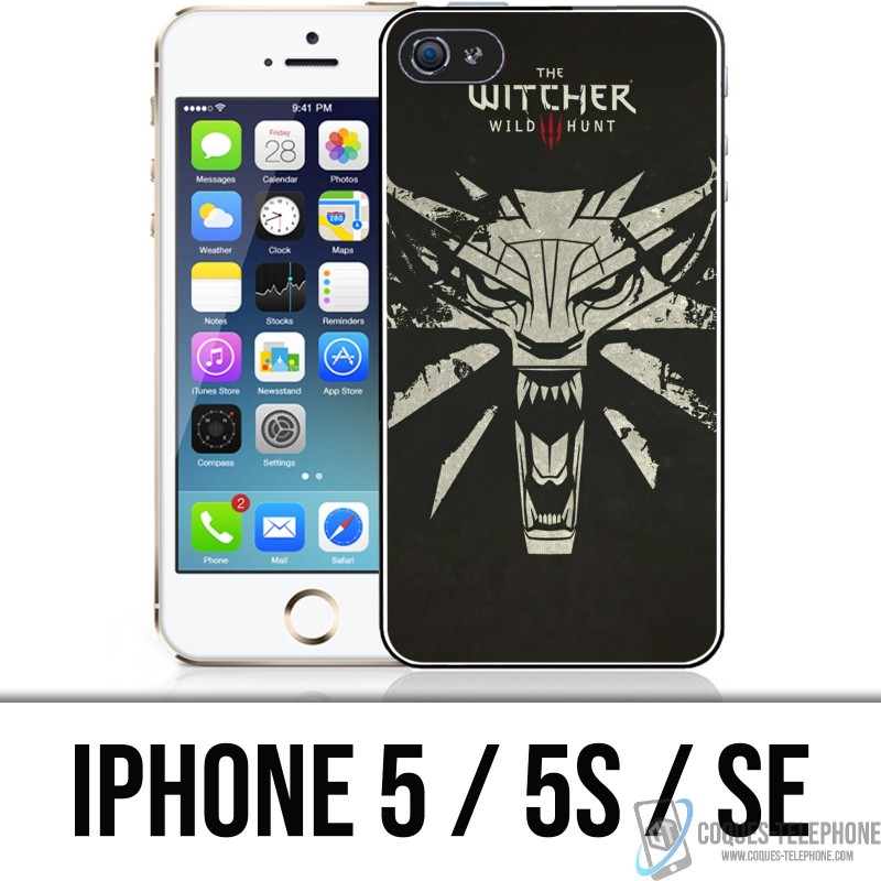 Coque iPhone 5 / 5S / SE - Witcher logo