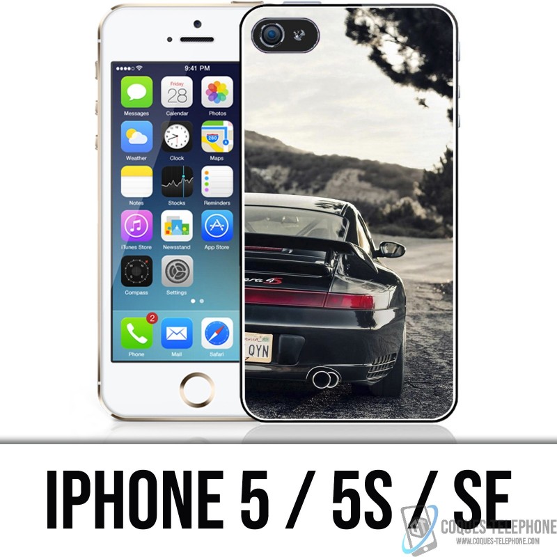 Funda iPhone 5 / 5S / SE - Porsche carrera 4S vintage