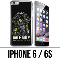 Coque iPhone 6 / 6S - Call of Duty x Dragon Ball Saiyan Warfare