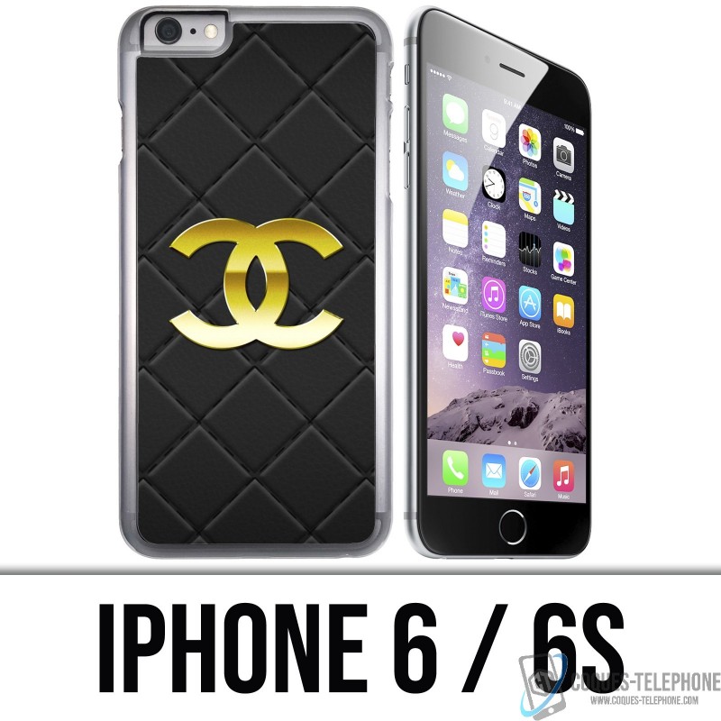 Custodia per iPhone 6 / 6S - Chanel Logo Cuir