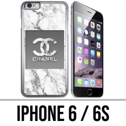 Coque iPhone 6 / 6S - Chanel Marbre Blanc