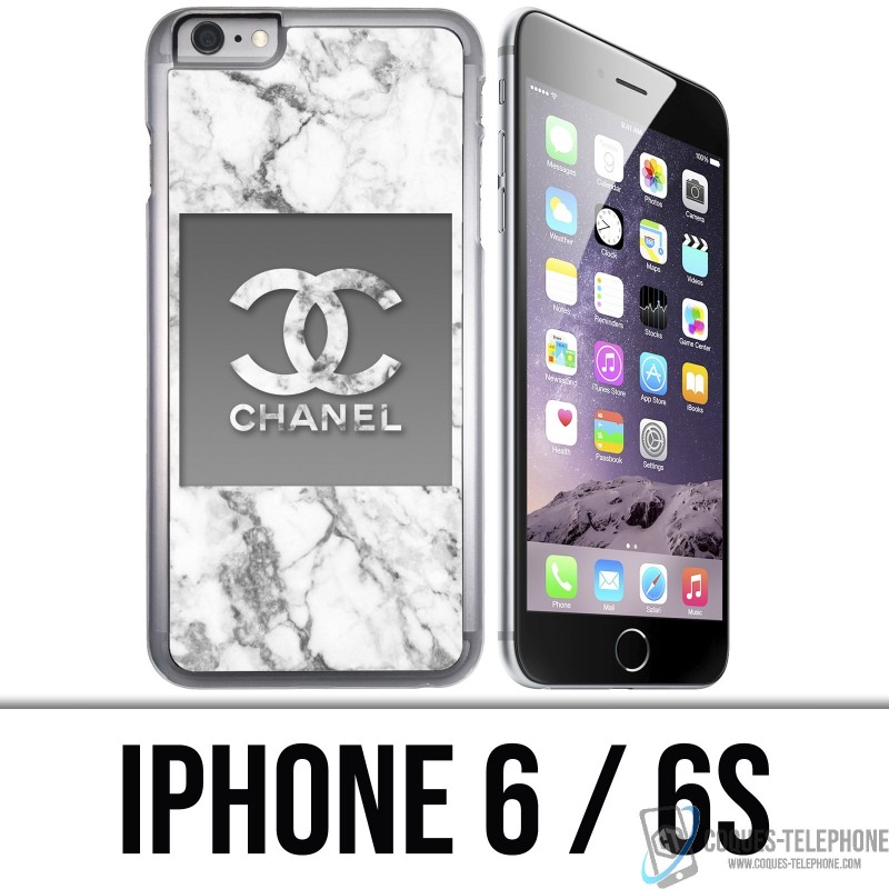 Coque iPhone 6 / 6S - Chanel Marbre Blanc