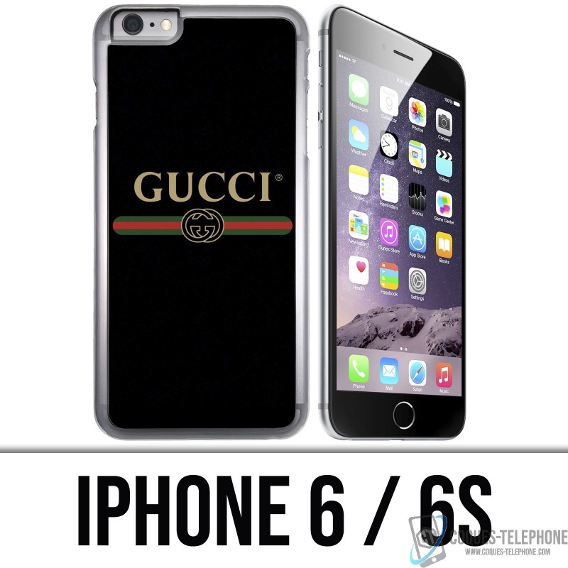 Tanzania visa Perímetro Funda para iphone 6 et iPhone 6S : Gucci logo belt