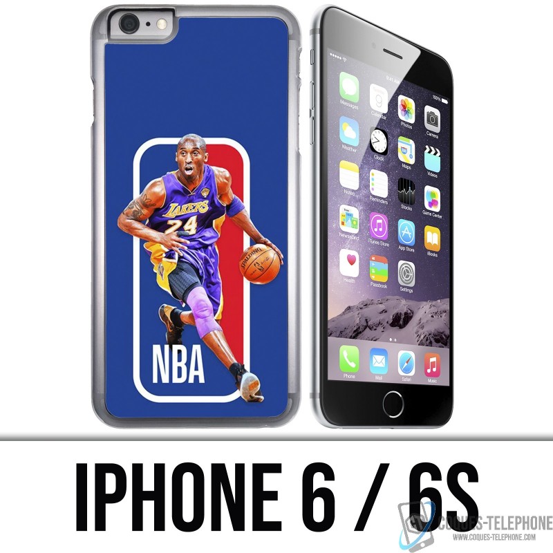Funda iPhone 6 / 6S - Logotipo de la NBA de Kobe Bryant