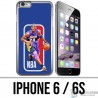 Funda iPhone 6 / 6S - Logotipo de la NBA de Kobe Bryant