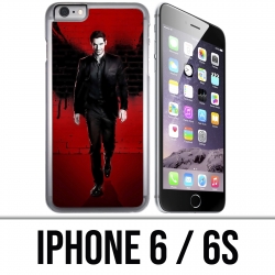 Coque iPhone 6 / 6S - Lucifer ailes mur