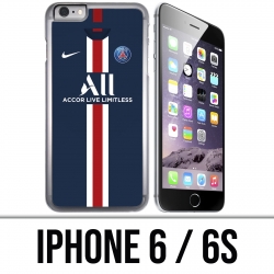 Coque iPhone 6 / 6S - Maillot PSG Football 2020