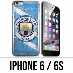 Coque iPhone 6 / 6S - Manchester Football Grunge