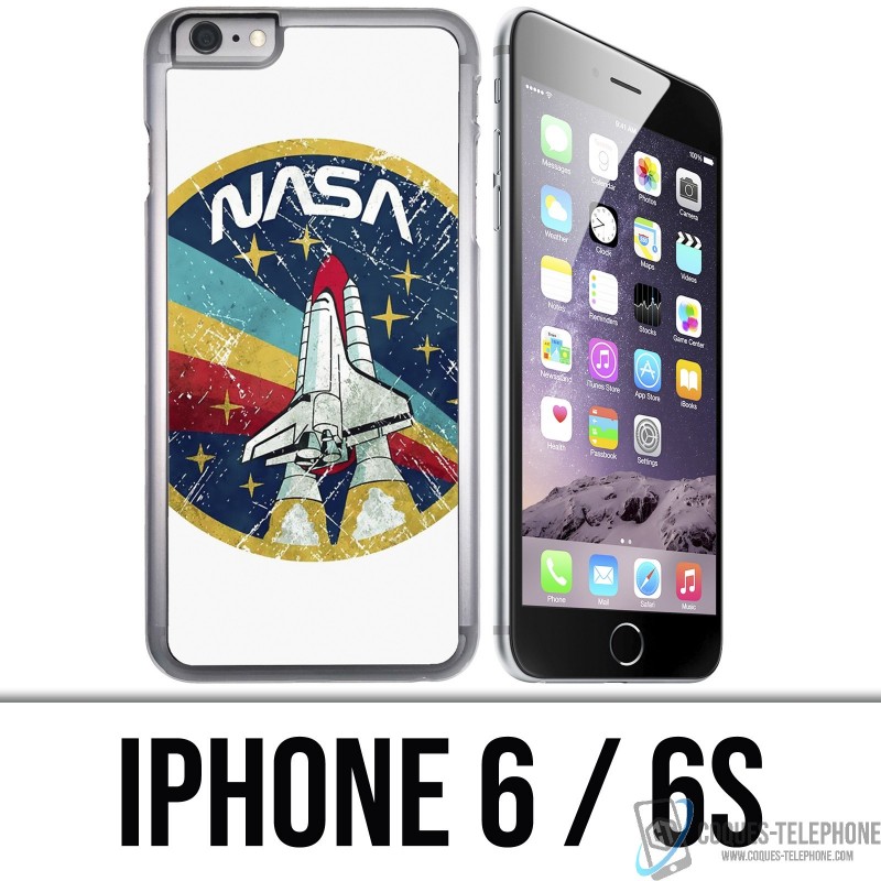 Coque iPhone 6 / 6S - NASA badge fusée