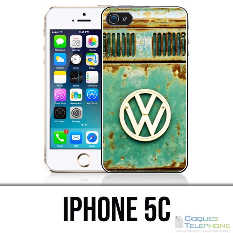 Coque iPhone 5C - Vw Vintage Logo