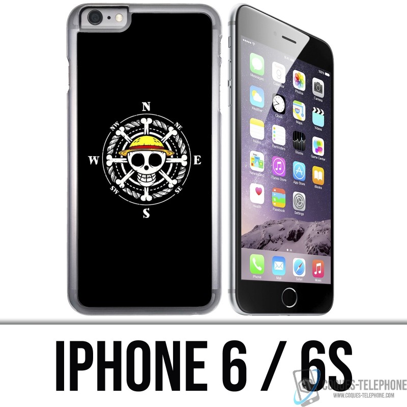 Custodia per iPhone 6 / 6S - Logo della bussola in un pezzo unico