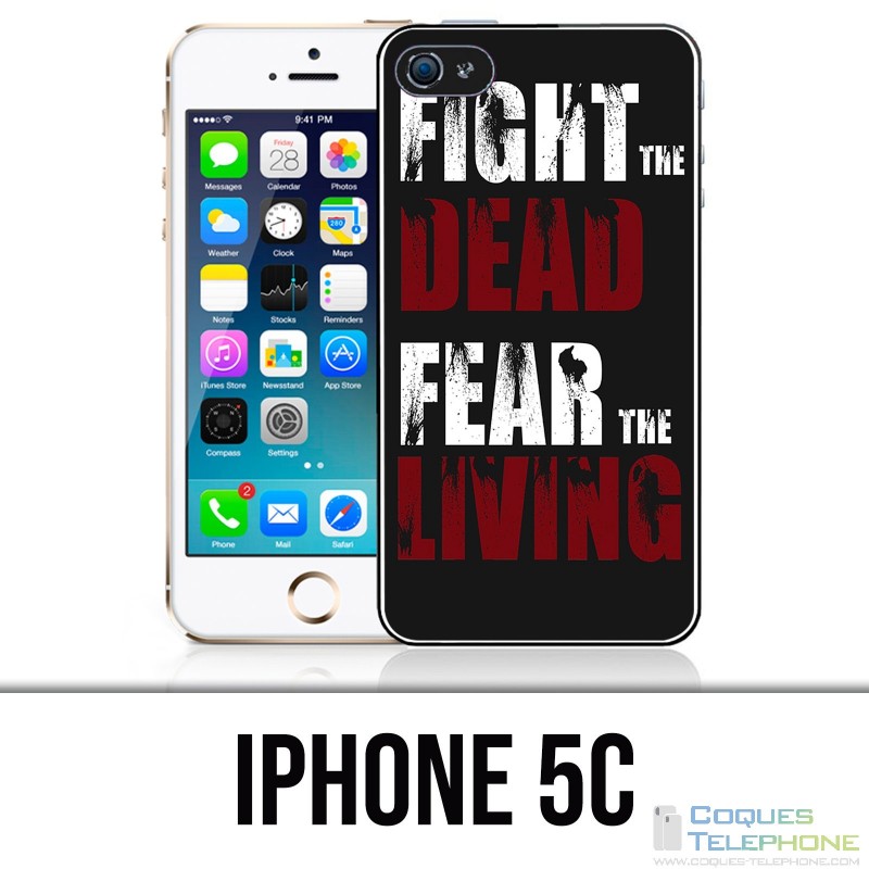 Coque iPhone 5C - Walking Dead Greetings From Atlanta