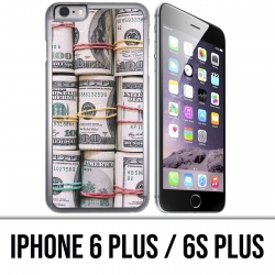 Coque iPhone 6 PLUS / 6S PLUS - Billets Dollars rouleaux