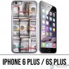 iPhone-Tasche 6 PLUS / 6S PLUS - Dollar-Ticket-Rollen