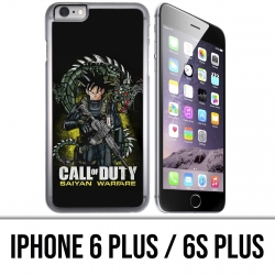 Coque iPhone 6 PLUS / 6S PLUS - Call of Duty x Dragon Ball Saiyan Warfare