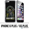 Coque iPhone 6 PLUS / 6S PLUS - Call of Duty x Dragon Ball Saiyan Warfare