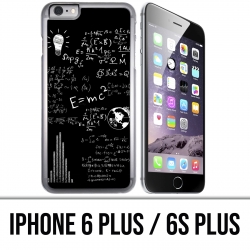 Coque iPhone 6 PLUS / 6S PLUS - E égale MC 2 tableau noir