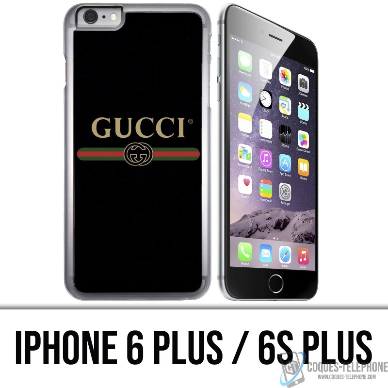 Funda iPhone 6 PLUS / 6S PLUS - Cinturón con logotipo de Gucci