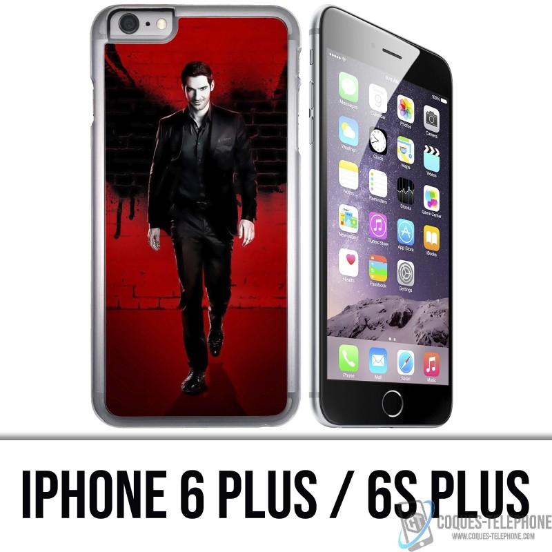 Funda de iPhone 6 PLUS / 6S PLUS - Alas de pared de Lucifer