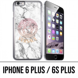 Coque iPhone 6 PLUS / 6S PLUS - Versace marbre blanc