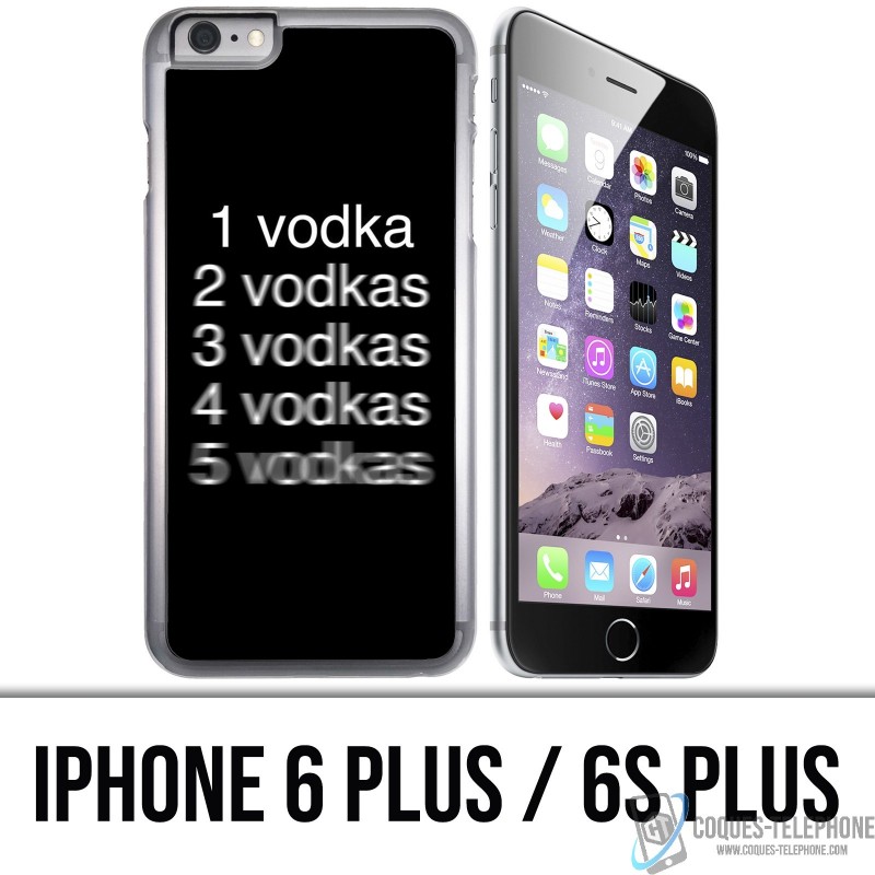 Custodia per iPhone 6 PLUS / 6S PLUS - Effetto Vodka