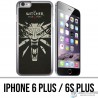 iPhone 6 PLUS / 6S PLUS Custodia - Logo Witcher