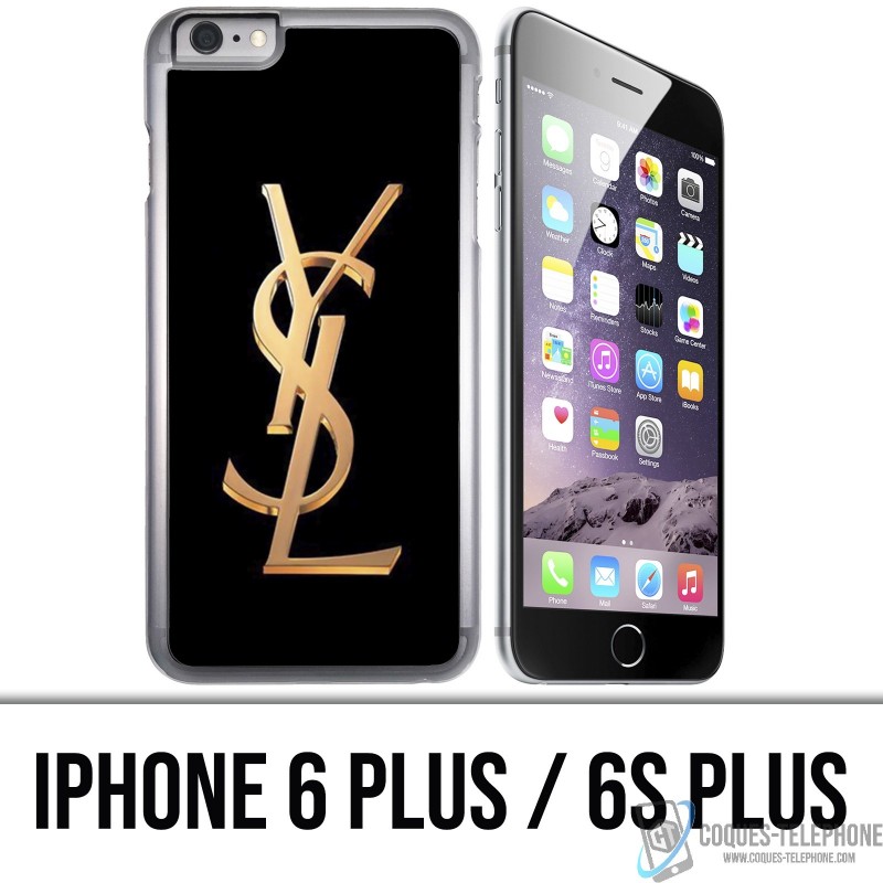 iPhone case 6 PLUS / 6S PLUS - YSL Yves Saint Laurent Gold Logo