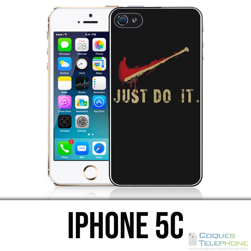 Custodia per iPhone 5C: Walking Dead Ombre Zombies