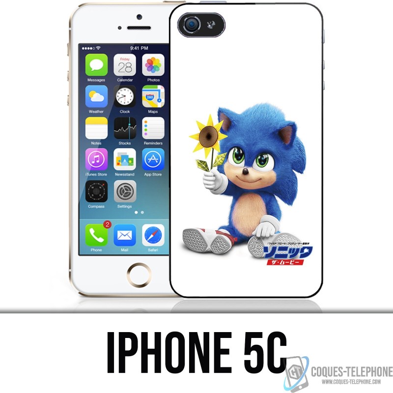 iPhone 5C case - Baby Sonic movie