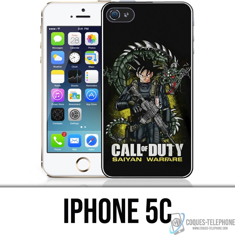 iPhone 5C Case - Call of Duty x Dragon Ball Saiyan Warfare