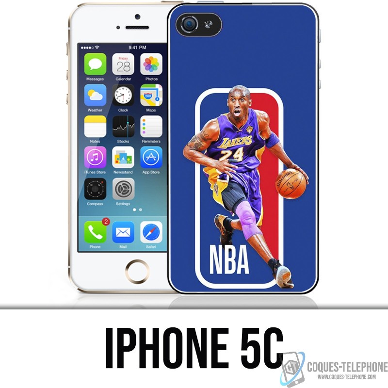 Funda iPhone 5C - Logotipo de la NBA de Kobe Bryant