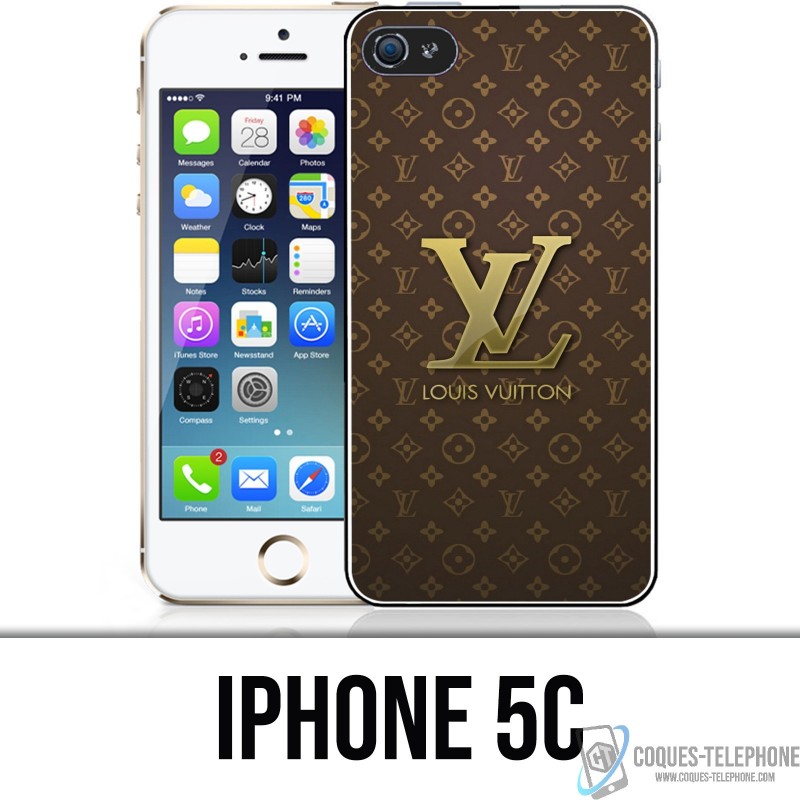 Coque iPhone 5C - Louis Vuitton logo