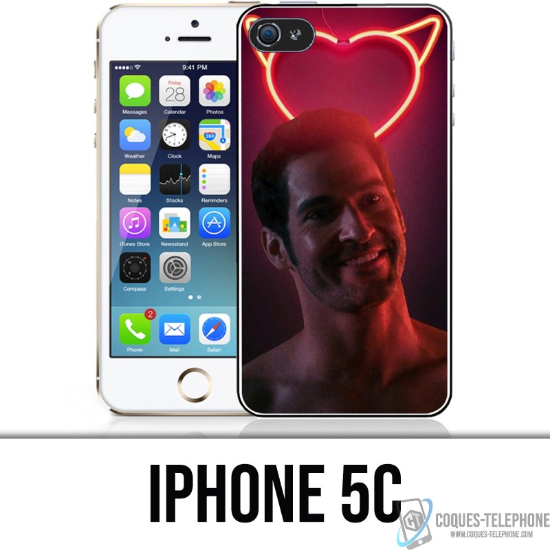 iPhone 5C Case - Lucifer Love Devil
