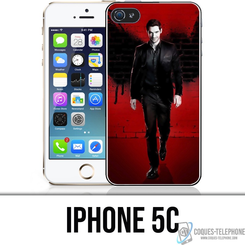 iPhone 5C Case - Lucifer wall wings