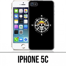 iPhone 5C Case - einteiliges Kompass-Logo