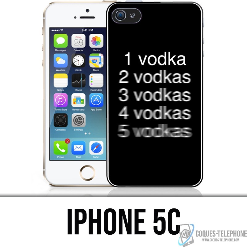 Custodia per iPhone 5C - Effetto Vodka