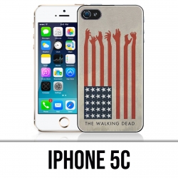 Coque iPhone 5C - Walking Dead Walkers Are Coming
