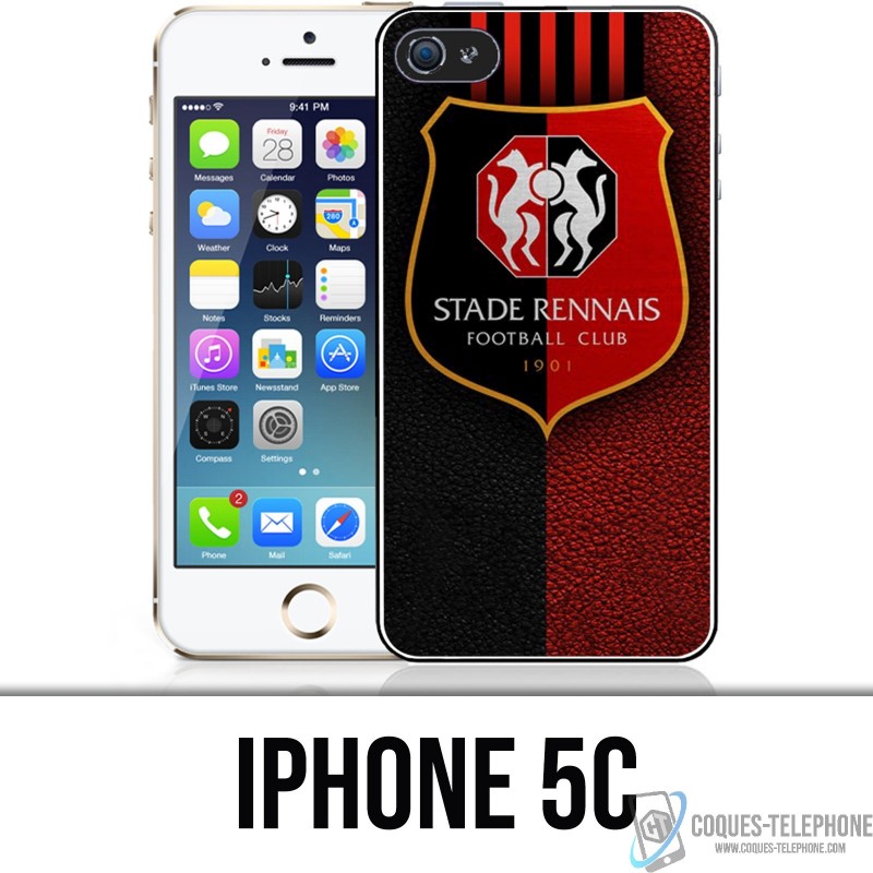 Coque iPhone 5C - Stade Rennais Football