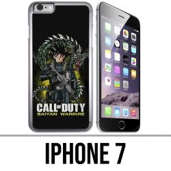 Funda iPhone 7 - Call of Duty x Dragon Ball Saiyan Warfare