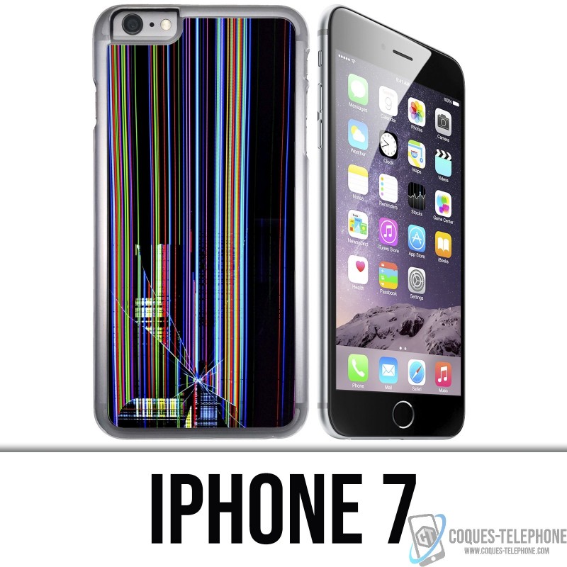 Coque iPhone 7 - Écran cassé